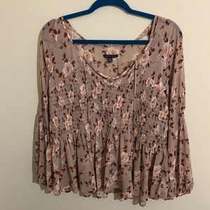 AE floral blouse🌹